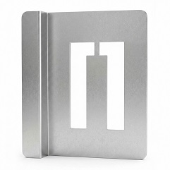 металлический трафарет Таргис буква п