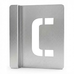 металлический трафарет Таргис буква с