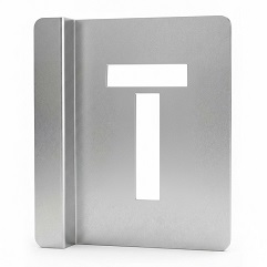 металлический трафарет Таргис буква т