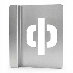 металлический трафарет Таргис буква ф