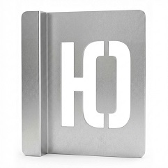 металлический трафарет Таргис буква ю