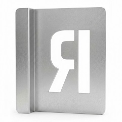 металлический трафарет Таргис буква я