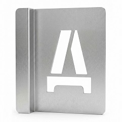 металлический трафарет Таргис буква д