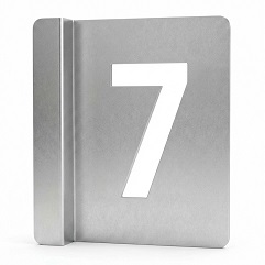 металлический трафарет Таргис цифра 7