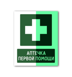 Знак «Аптечка первой помощи»